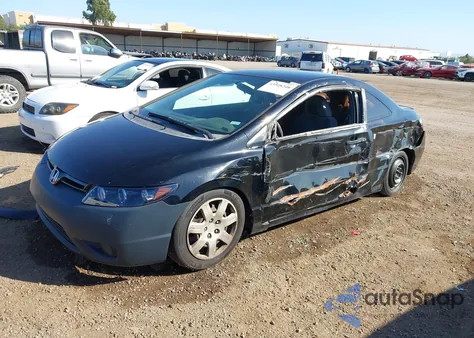 2007 Honda Civic Lx z USA, uszkodzony, nr VIN 2HGFG11667H503716